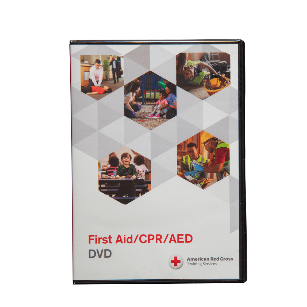 First Aid, CPR & AED DVD Red Cross Store